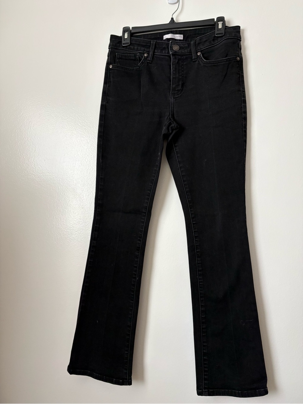 LC Lauren Conrad Black Flare Wide-Leg Jeans